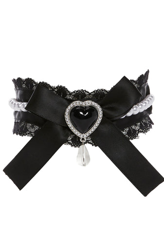 Solemn Sweetness Lace Choker