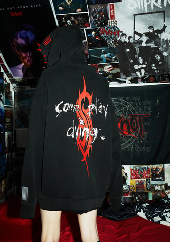 Come Play Dying Graphic Hoodie