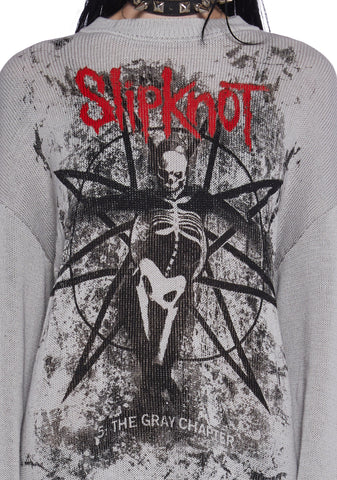 The Gray Chapter Distressed Sweater