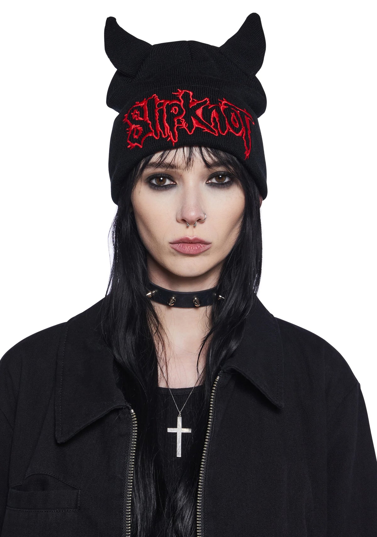 Devil In I Knit Beanie