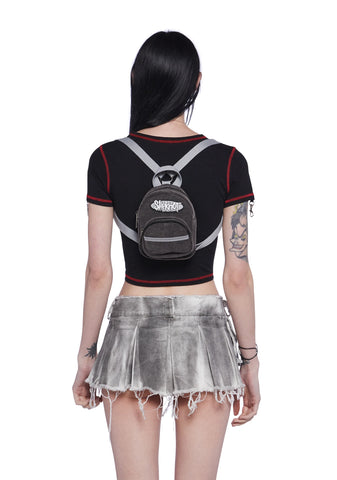 Left Behind Mini Backpack