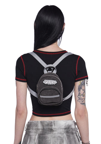 Left Behind Mini Backpack