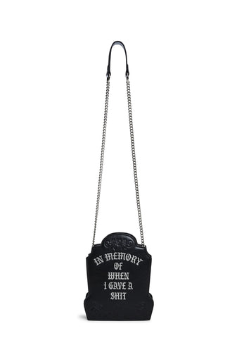 No Cares Left Crossbody Bag
