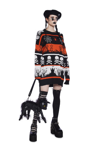 Hexed Kitty Crossbody Bag