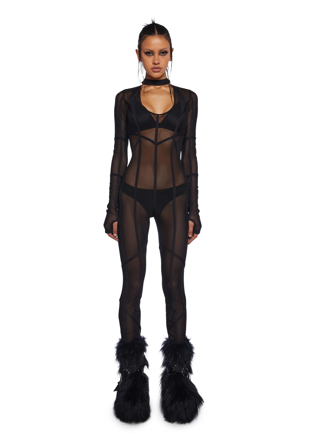 Chamber Cut Out Catsuit