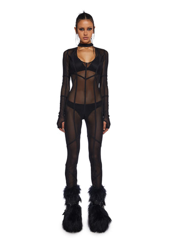 Chamber Cut Out Catsuit