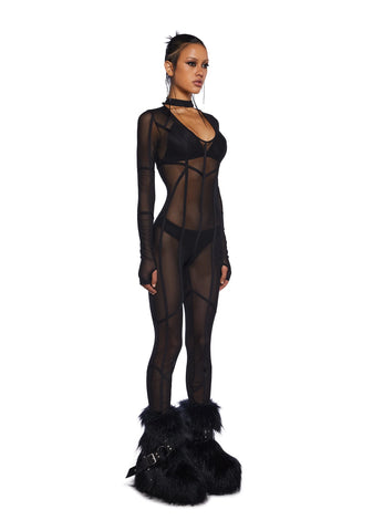 Chamber Cut Out Catsuit