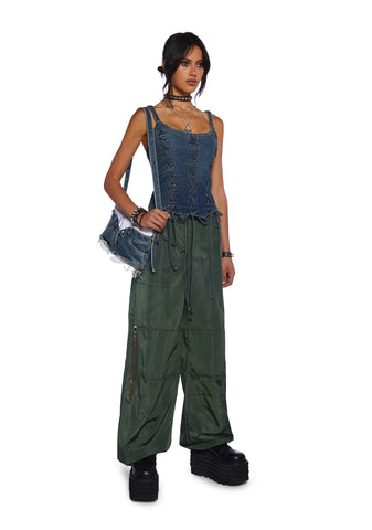 Little Miss Attitude Corset Top