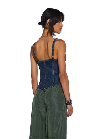 Little Miss Attitude Corset Top