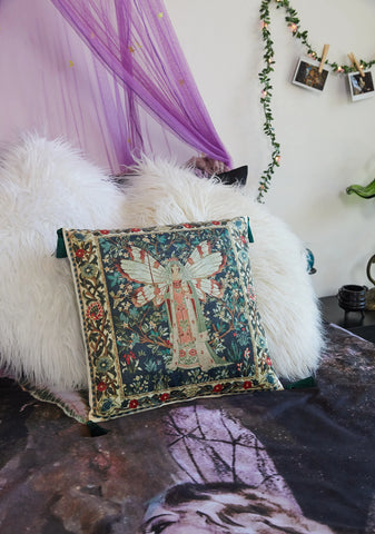 Ethereal Dreamscape Throw Pillow