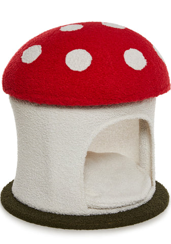 Mushroom Hideaway Cat Condo