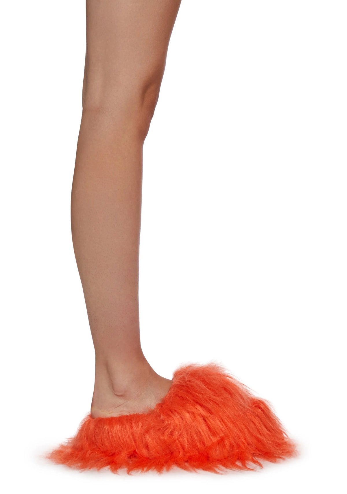 Case Of The Grumpies Fuzzy Slides - Orange