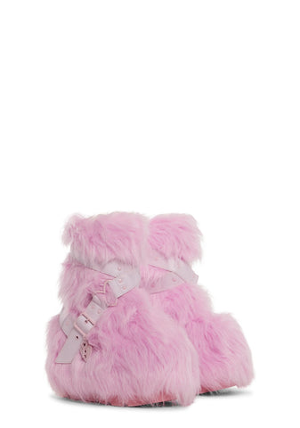 Sweet Instincts Faux Fur Boots