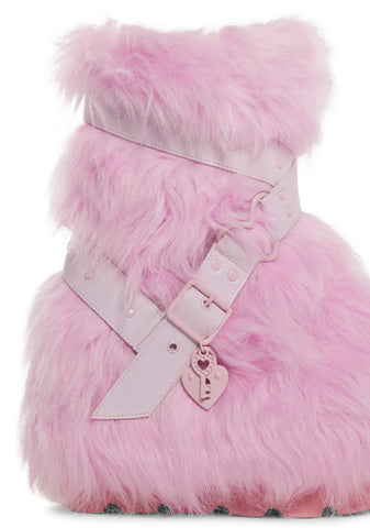 Sweet Instincts Faux Fur Boots