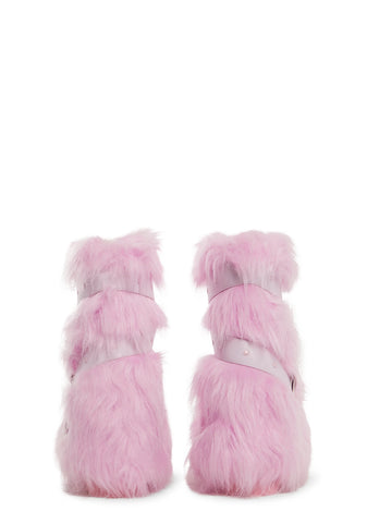 Sweet Instincts Faux Fur Boots