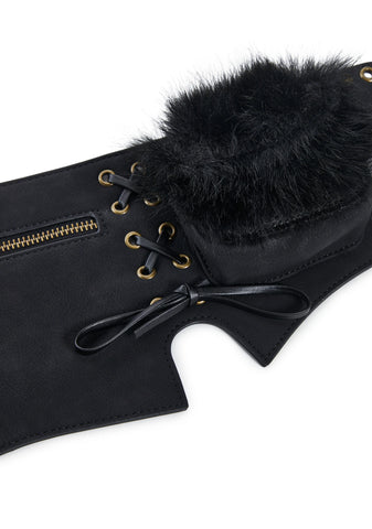 Mojave Dreams Utility Belt - Black Fur
