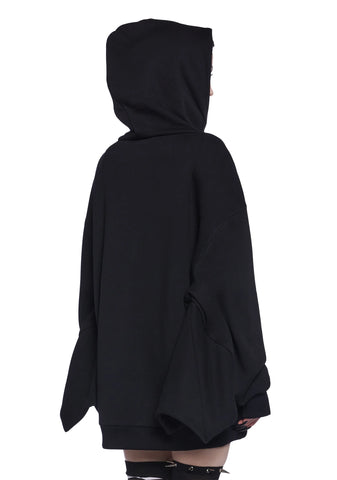 Nocturnal Embrace Pullover Hoodie