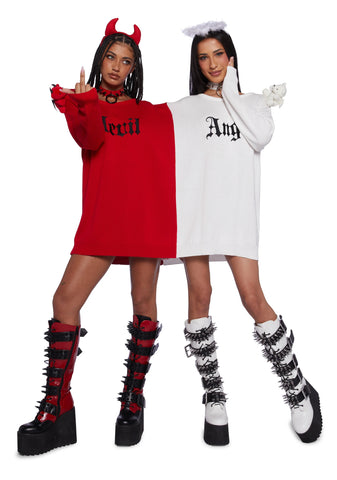 Heavenly Temptations Knit Sweater Set