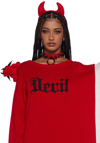 Heavenly Temptations Knit Sweater Set