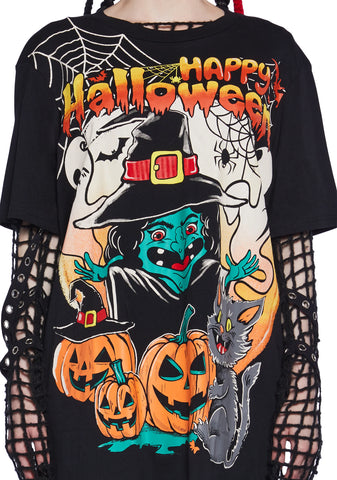 Nightmare Greetings Graphic Tee