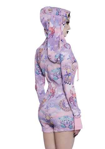 Demented Sweetness Long Sleeve Romper