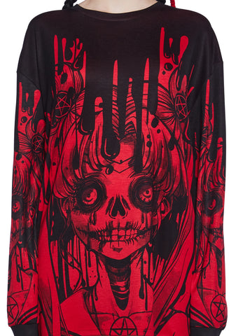 Horrific Cuteness  Long Sleeve Tee