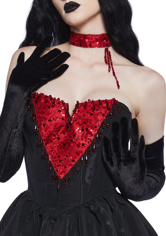 Vampire’s Kiss Mini Dress