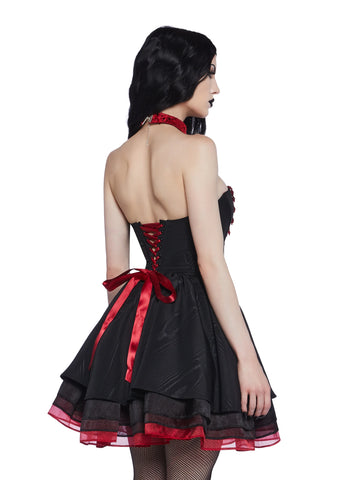 Vampire’s Kiss Mini Dress