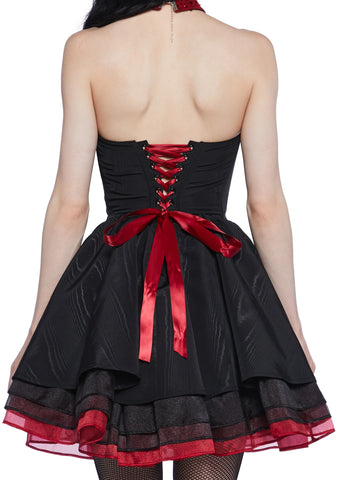 Vampire’s Kiss Mini Dress