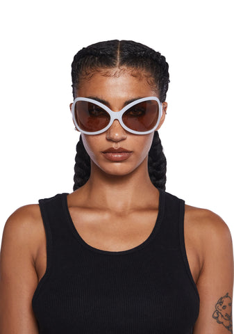 Queen Bee Oversized Sunglasses