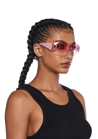 Sweet Thoughts Shield Sunglasses