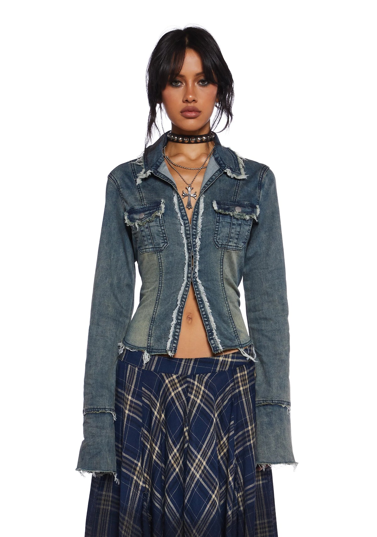 Ferris Wheel Date Denim Top
