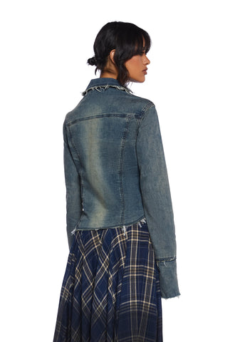 Ferris Wheel Date Denim Top