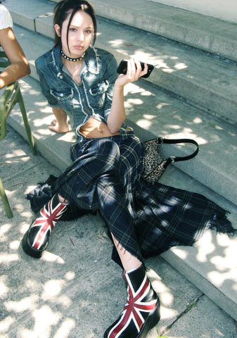 Ferris Wheel Date Denim Top