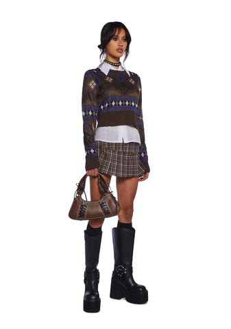 Autumn Edge Knit Sweater