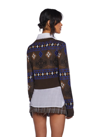 Autumn Edge Knit Sweater