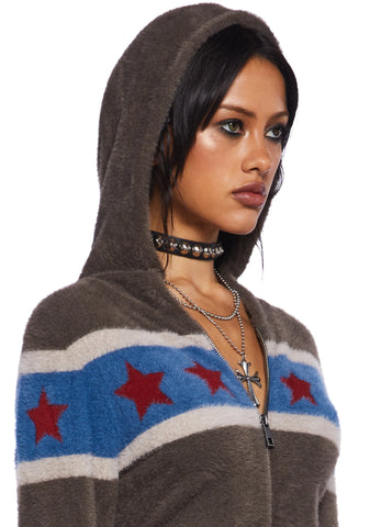 Let’s Ditch Fuzzy Hoodie