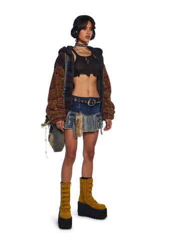 Untamed Rebel Mini Skirt