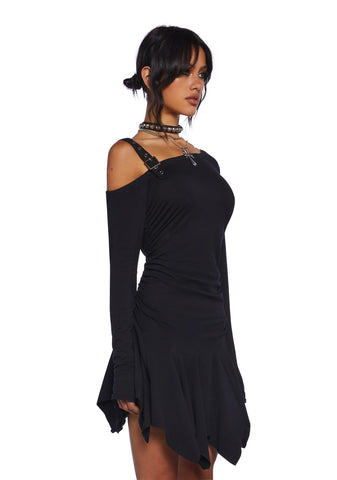 Brooding Thoughts Mini Dress