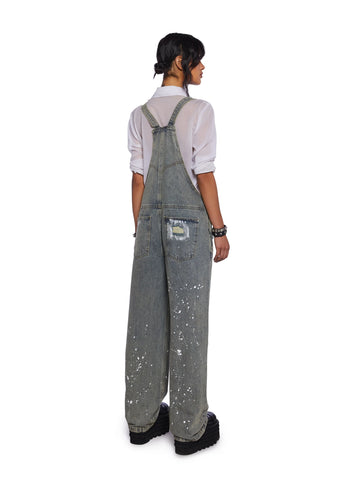 Break It Down Denim Overalls