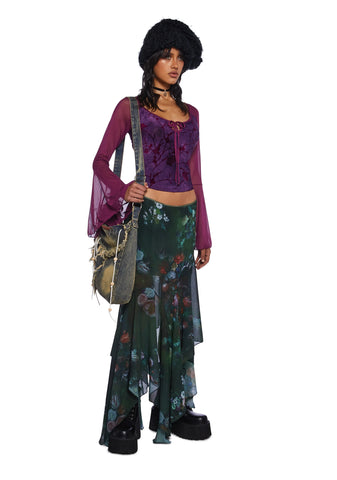 October Enchantment Long Sleeve Top