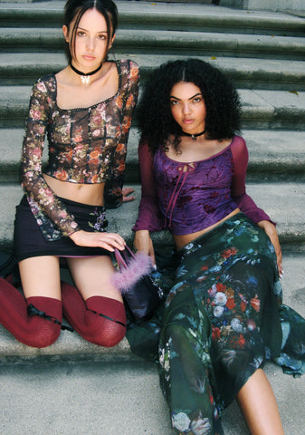 October Enchantment Long Sleeve Top