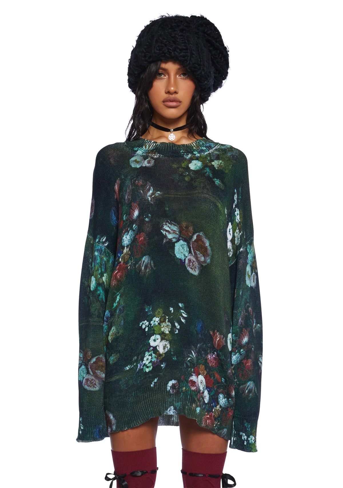 Romanticizing Moments Oversized Sweater