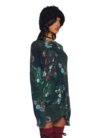 Romanticizing Moments Oversized Sweater