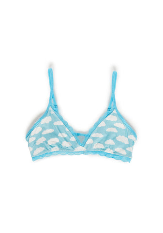 Such A Babe Knit Bralette - Blue