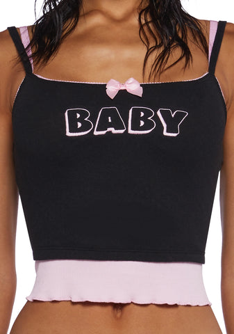 Baby Be Mine Graphic Tank