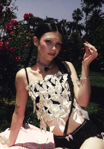 Put A Bow On It Corset Top