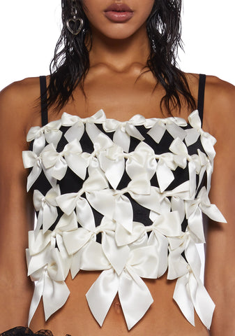 Put A Bow On It Corset Top