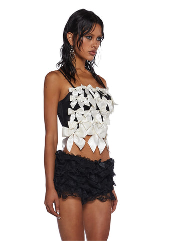 Put A Bow On It Corset Top