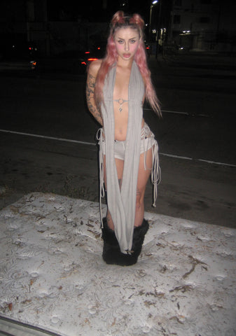 Chamber Maxi Scarf Top